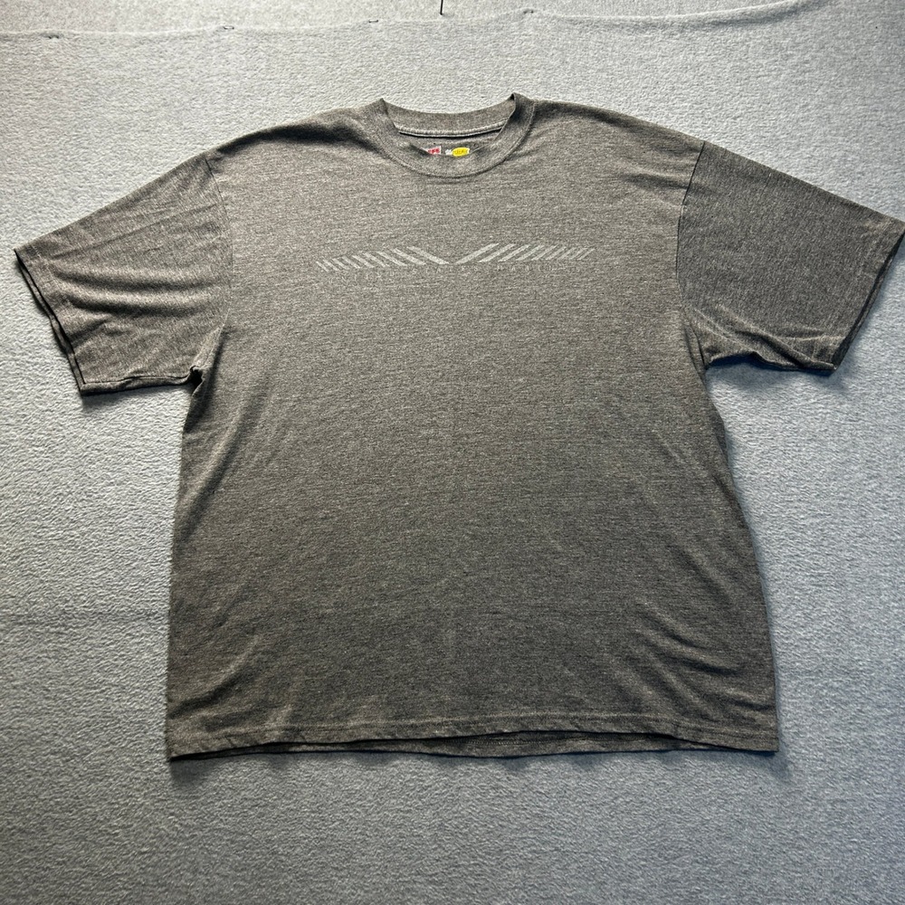 Athletic T Shirt Mens XL Gray Performance Short Sleeve Soffe Dri Release